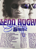 Glenn Hughes Signed Autographed 12x18 Tour Poster Photo Deep Purple Beckett COA
