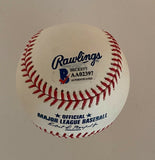 Elon Musk Signed Autographed MLB Baseball Tesla SpaceX Beckett BAS COA LOA
