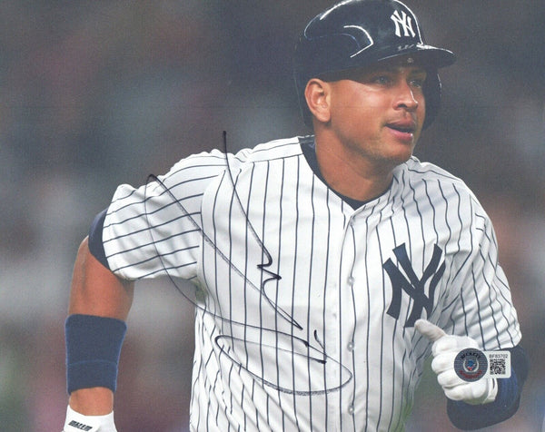 Alex Rodriguez Signed Autographed 8x10 Photo New York Yankees Beckett COA