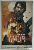 Diego Luna Signed Star Wars Andor 12x18 Photo Poster Autograph JSA COA