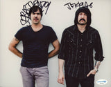 Death from Above 1979 Band Signed Autograph 8x10 Photo Sebastien Jesse ACOA COA