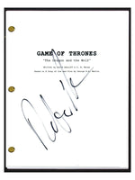 Pilou Asbaek Signed Autograph Game of Thrones The Dragon and The Wolf Script COA