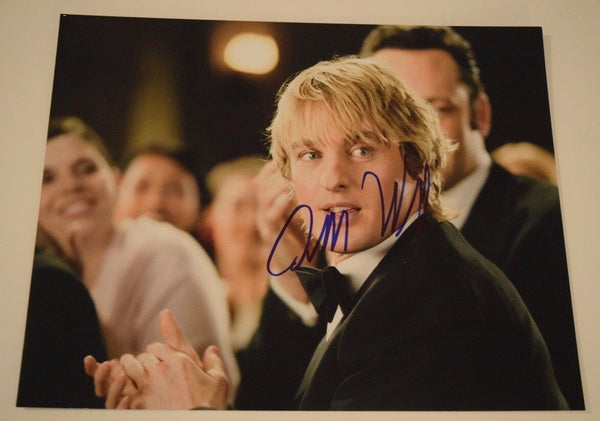 Owen Wilson Signed Autographed 11x14 Photo WEDDING CRASHERS COA VD