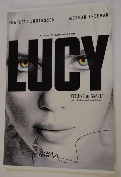 Luc Besson Signed Autographed 12x18 Photo Poster LUCY Director COA VD