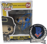 Post Malone Signed Autographed Funko Pop Rocks Figure #254 Beckett COA