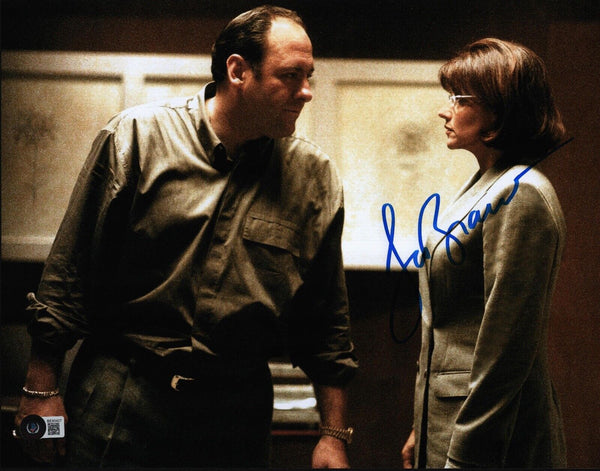 Lorraine Bracco Signed Autographed 11x14 Photo The Sopranos Dr Melfi Beckett COA