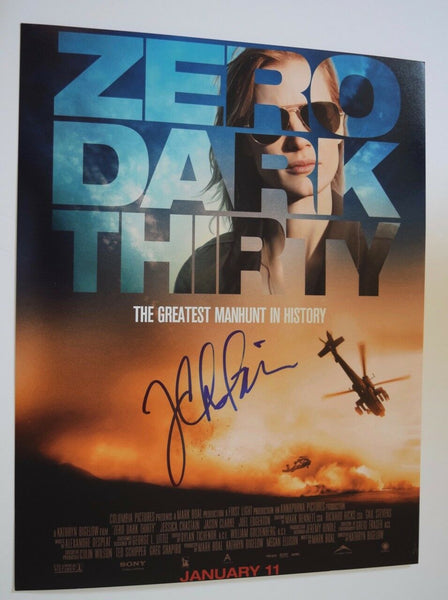 Jessica Chastain Signed Autographed 11x14 Photo ZERO DARK THIRTY COA VD