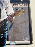 Ronnie Wood Ron Signed Autograph 11x14 Photo The Rolling Stones Beckett BAS COA