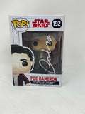 Oscar Isaac Signed Autographed Poe Dameron Star Wars Funko Pop Beckett BAS COA