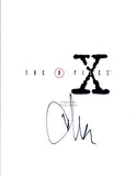 Chris Carter Signed Autographed THE X-FILES Pilot Episode Script COA