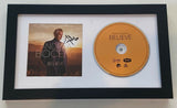 Andrea Bocelli Signed Autographed BELIEVE Framed CD Cover Display Opera COA