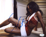 Selita Ebanks Signed Autograph 8x10 Photo Victoria's Secret Model ACOA COA