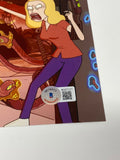 Dan Harmon Signed Autograph 12x18 Poster Photo Rick & Morty Creator Beckett COA