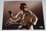 Ralph Macchio Signed Autograph 11x14 Photo The Karate Kid Cobra Kai Beckett COA