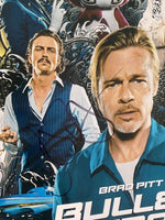 Brad Pitt & Aaron Taylor-Johnson Signed 11x14 Photo Bullet Train Beckett COA
