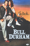 Ron Shelton Signed Autographed Bull Durham 11x17 Movie Poster Photo ACOA COA
