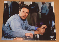 Clint Eastwood Signed Autograph 11x14 Photo ESCAPE FROM ALCATRAZ Beckett BAS COA