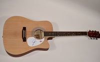 Joe Jonas Signed Full Size Acoustic Guitar Autograph Jonas Brothers Beckett COA