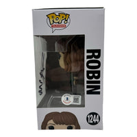 Maya Hawke Signed Funko Pop Stranger Things Robin #1244 Autograph Beckett COA