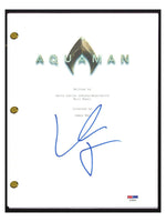 Willem Dafoe Signed Autographed AQUAMAN Movie Transcript Script COA