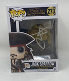 Johnny Depp Signed Funko Pop Jack Sparrow Pirates of the Caribbean Beckett COA
