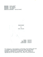 Michael Sheen Signed Autographed Frost/Nixon Full Movie Script COA AB