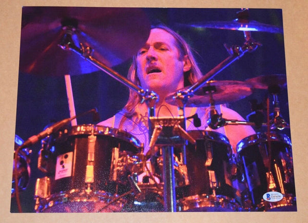 Danny Carey Signed Autographed 11x14 Photo Drummer of TOOL Beckett BAS COA
