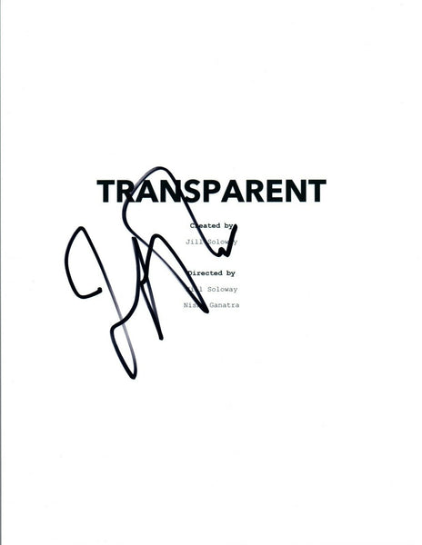 Jeffrey Tambor Signed Autographed TRANSPARENT Pilot Episode Script COA AB