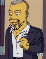 Chuck Liddell Signed Autographed 8x10 Photo The Simpsons UFC MMA Beckett COA