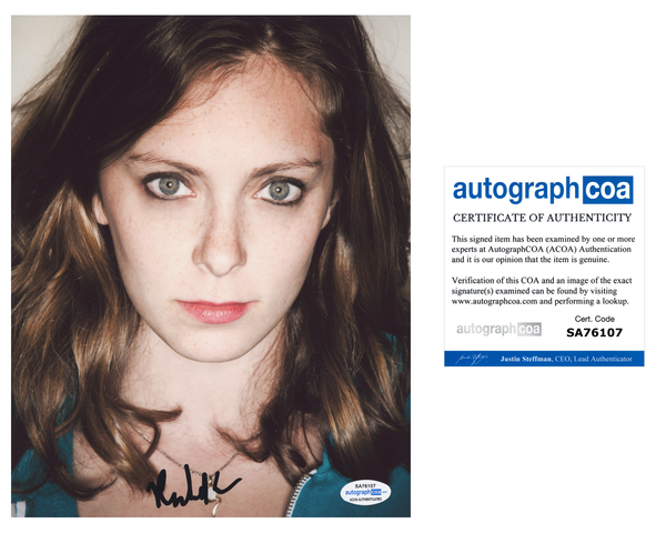 Rachel Bloom Signed Autographed 8x10 Photo Crazy Ex-Girlfriend Actress ACOA COA