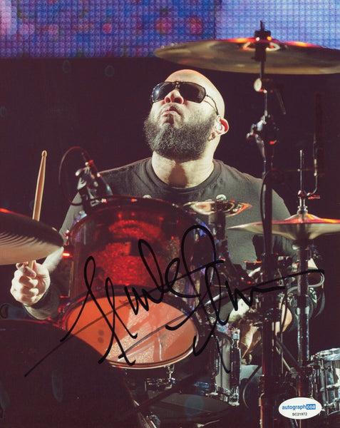 Frank Ferrer Guns 'N Roses Signed Autograph 8x10 Photo Drummer ACOA COA