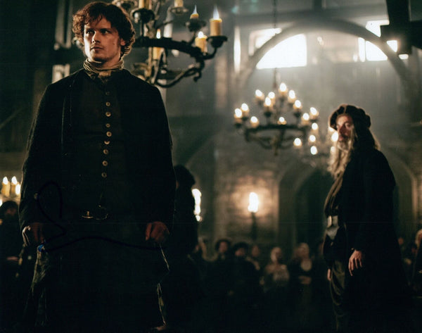 Sam Heughan Signed Autographed 8x10 Photo Outlander COA VD