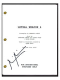 Miles Millar Signed Autographed LETHAL WEAPON 4 Movie Script COA