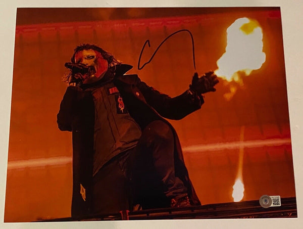 Corey Taylor Signed Autograph 11x14 Photo Slipknot Stone Sour Proof Beckett COA