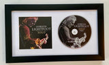 Gordon Lightfoot Signed Autographed Solo Framed CD Display ACOA COA