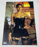 Angelina Jolie Signed Autographed 12x18 Photo Poster Mr & Mrs Smith Beckett COA
