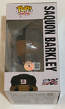 Saquon Barkley Signed Autograph Funko Pop Figure NY New York Giants Beckett COA