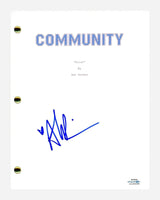 Alison Brie Signed Autographed COMMUNITY Pilot Episode Script ACOA COA