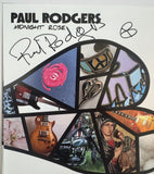 Paul Rodgers Bad Company Signed Framed CD Display Midnight Rose Autograph COA