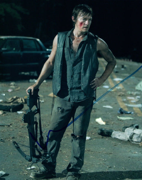 Norman Reedus Signed Autographed 8x10 Photo The Walking Dead Daryl Dixon COA