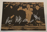 THE 1975 Band Signed Autographed Notes On A Conditional Form Photo Art Card COA