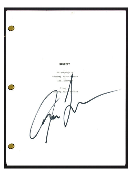 Kasi Lemmons Signed Autographed HARRIET Movie Script Screenplay Director COA