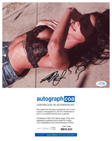 Ruby Modine Signed 8x10 Photo Happy Death Day Shameless Actress Sexy ACOA COA