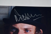 Malcolm McDowell Signed Autograph 11x14 Photo A Clockwork Orange Beckett BAS COA