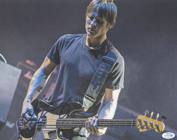 Chris Chaney Signed Autographed 11x14 Photo Jane's Addiction Bassist ACOA COA