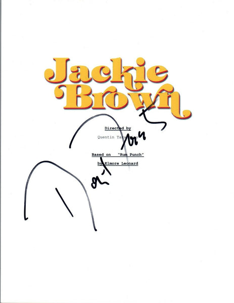 Robert Forster Signed Autographed JACKIE BROWN Full Movie Script COA