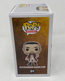 Funko Pop! Hollywood Exclusive - Metallic Alexander Hamilton #01 + Pop Protector