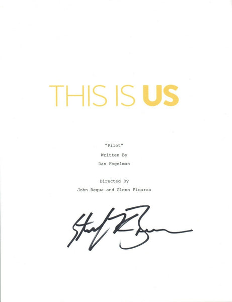 Sterling K Brown Signed Autographed THIS IS US Full Pilot Episode Script COA