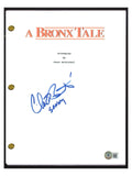 Chazz Palminteri Signed Autographed A Bronx Tale Movie Script Proof Beckett COA