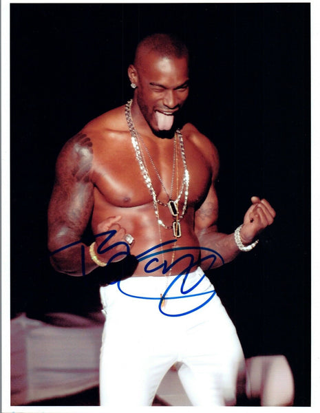 Tyson Beckford Signed Autographed 8x10 Photo Sexy Shirtless Model COA VD
